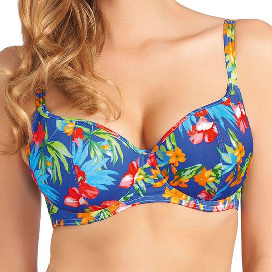 Freya Acapulco Sweetheart Padded Bikini Top - Cobalt