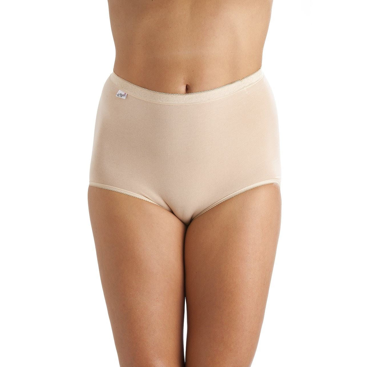 La Marquise Maxi Brief (3 Pack) - Beige La Marquise
