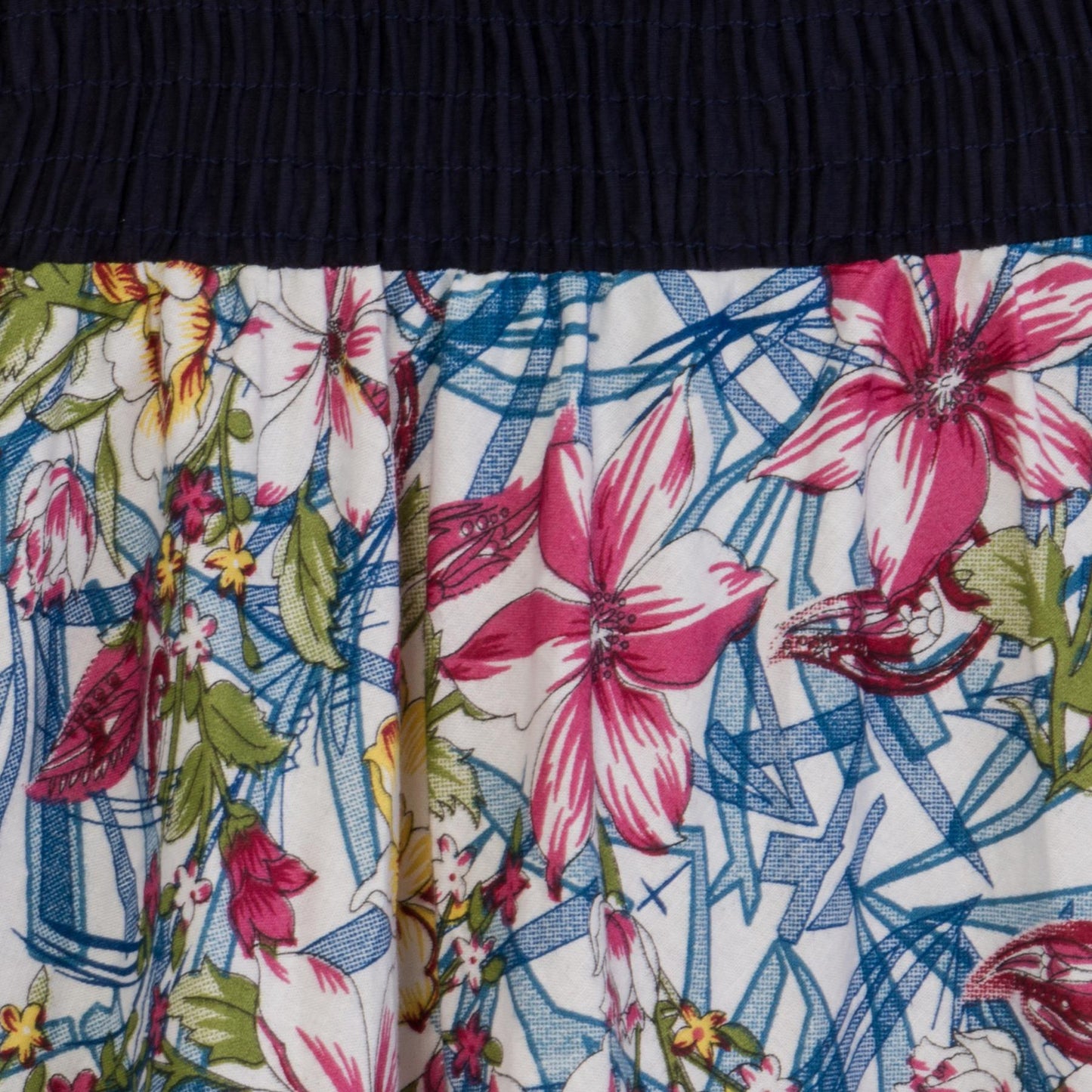 Pistachio Floral Print Crossover Dress