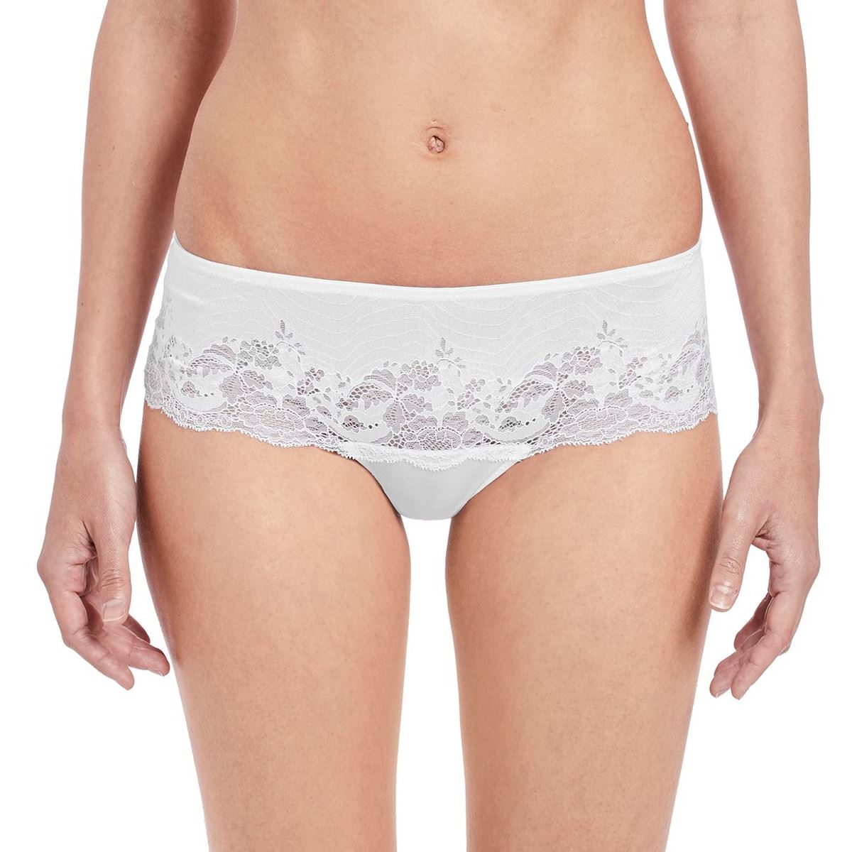 Wacoal Lace Affair Tanga - White