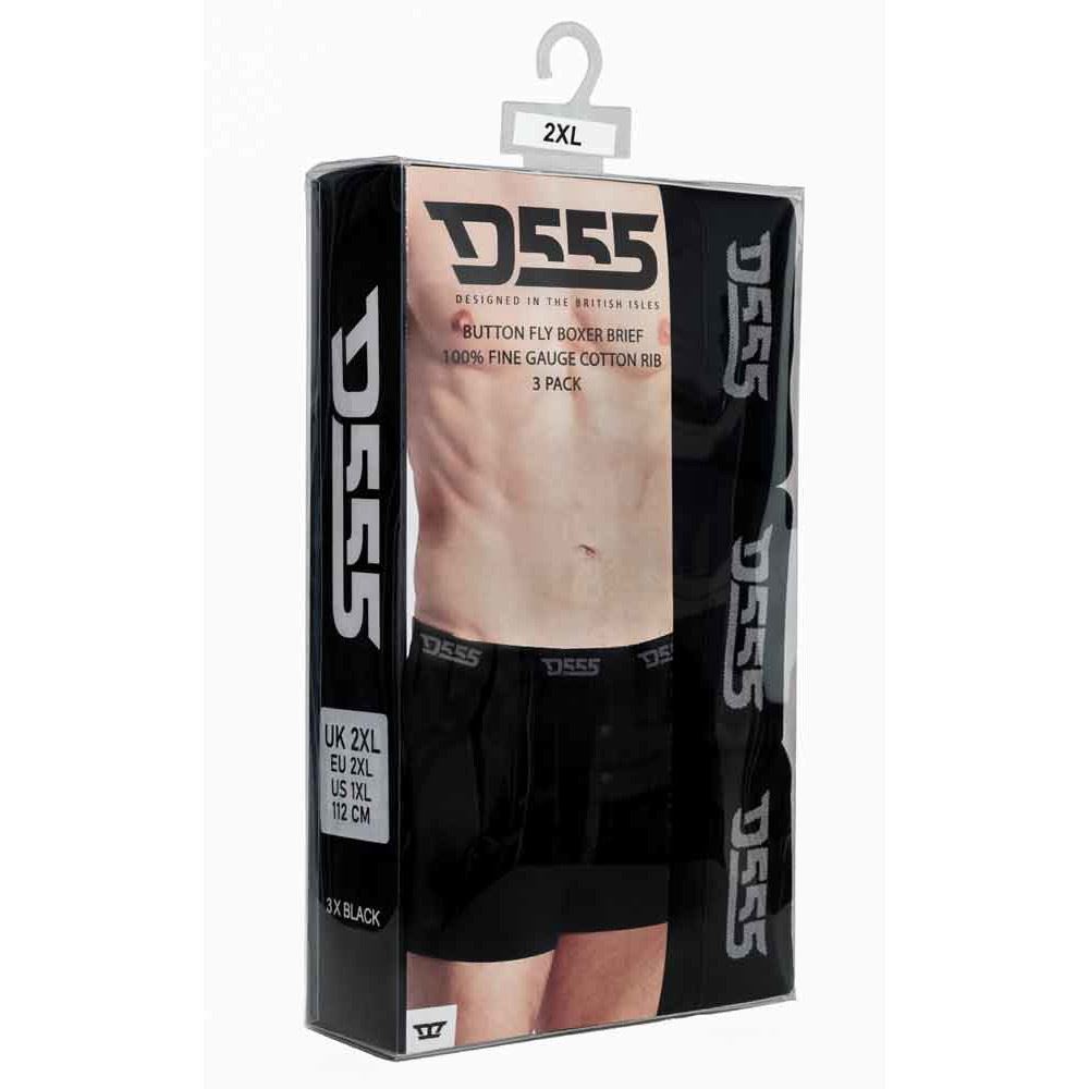 Duke D555 Driver 2 Boxer Shorts (3 Pack)