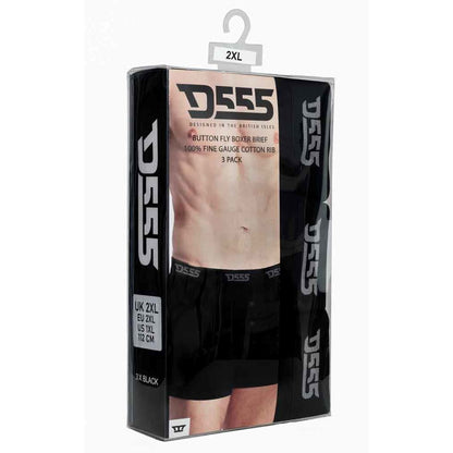 Duke D555 Driver 2 Boxer Shorts (3 Pack)