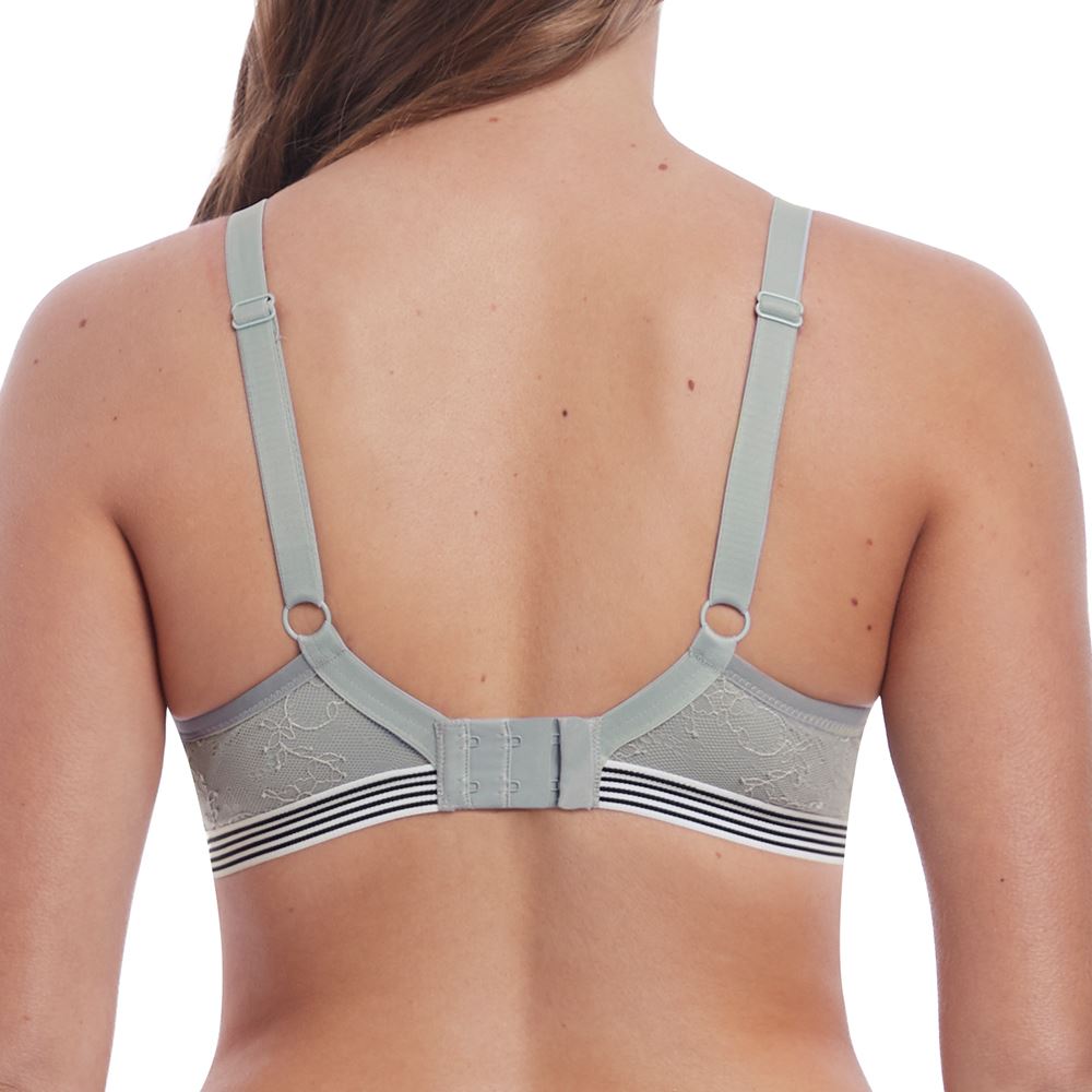 Freya Wild Plunge Bra - Grey Leopard