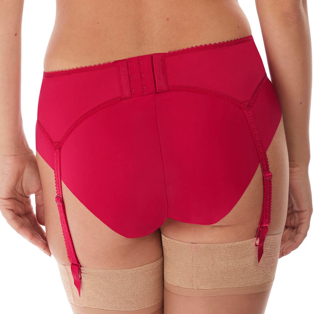 Fantasie Leona Suspender Belt - Red