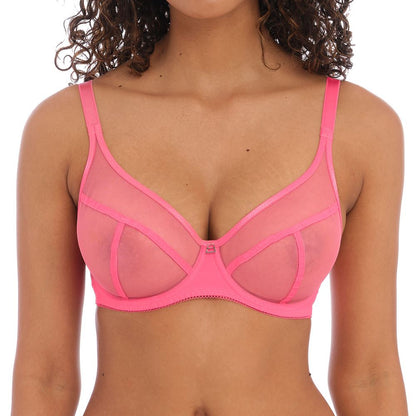 Freya Snapshot High Apex Plunge Bra - Pink Freya
