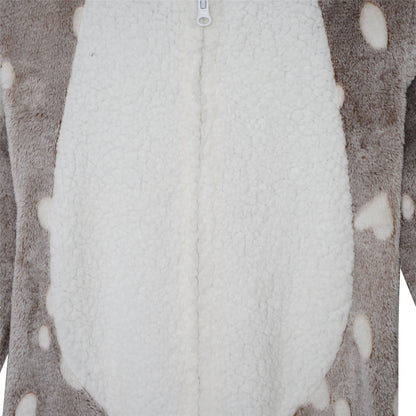 Nifty Kids Luxury Reindeer Fleece Onesie
