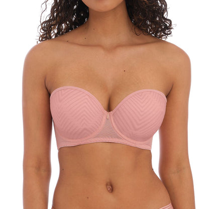 Freya Tailored Moulded Strapless Bra - Ash Rose