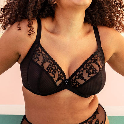 Curvy Kate Centre Stage Full Plunge Bra - Black