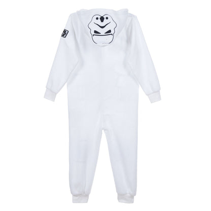 Boys Star Wars Stormtrooper Fleece Hooded Onesie - White