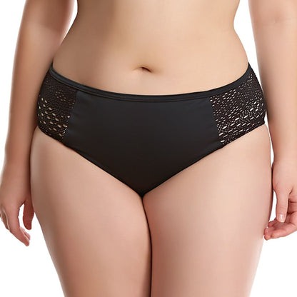Elomi Indie Mid Rise Bikini Brief - Black