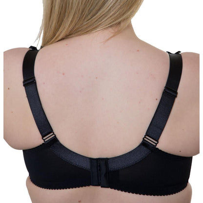 Gemm Full Cup Lace Bra - Black Gemm