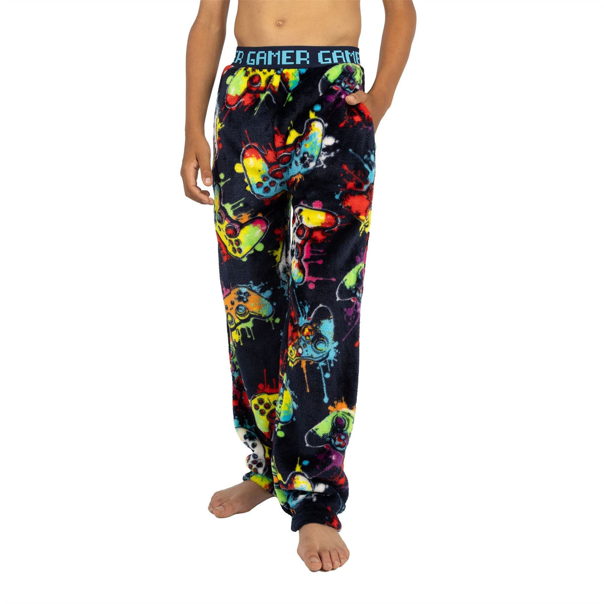 Cargo Bay Boys 'Gamer' Fleece Lounge Pants - Navy Cargo Bay
