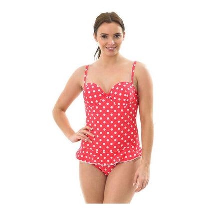 Hot Honi Spot Print Swimsuit - Candy Pink