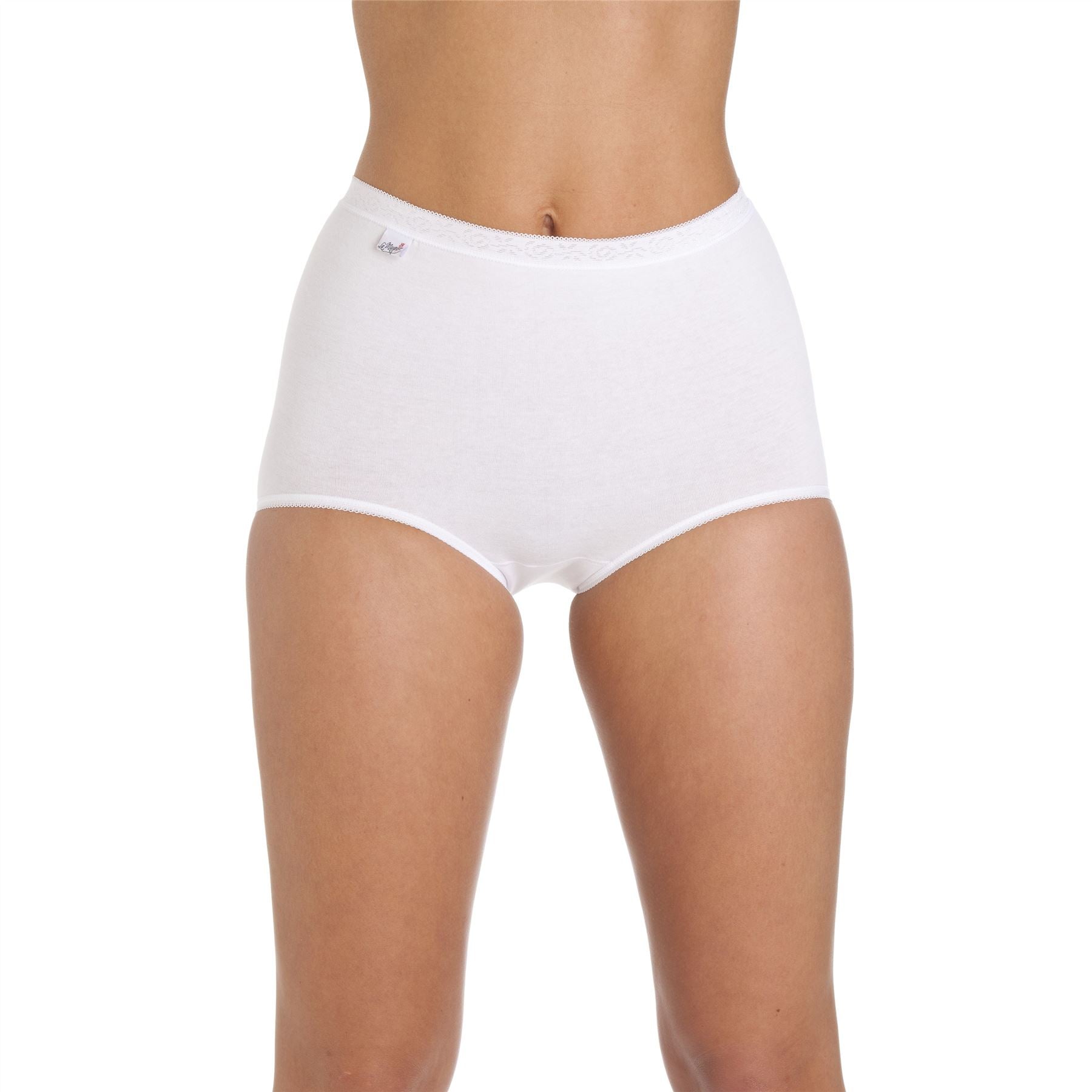 La Marquise Maxi Brief (3 Pack) - White La Marquise