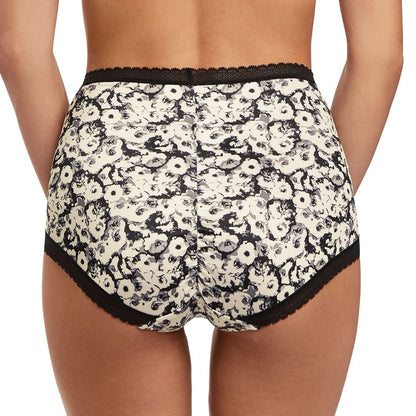 Fantasie Mya High Waist Brief - Monochrome