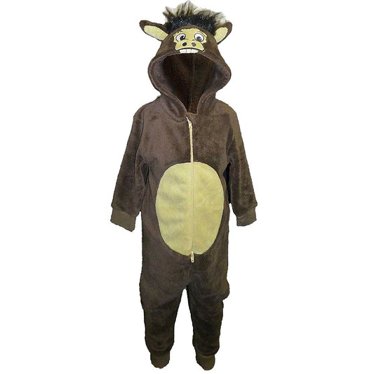 Animal Crazy Kids Donkey Costume Onesie