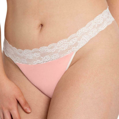 Curvy Kate Twice The Fun Reversible Thong - White/Pink