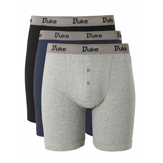 Duke Mens Driver Boxer Shorts (3 Pack)