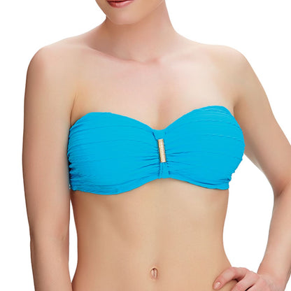 Fantasie San Sebastian Bandeau Bikini Top - Azure