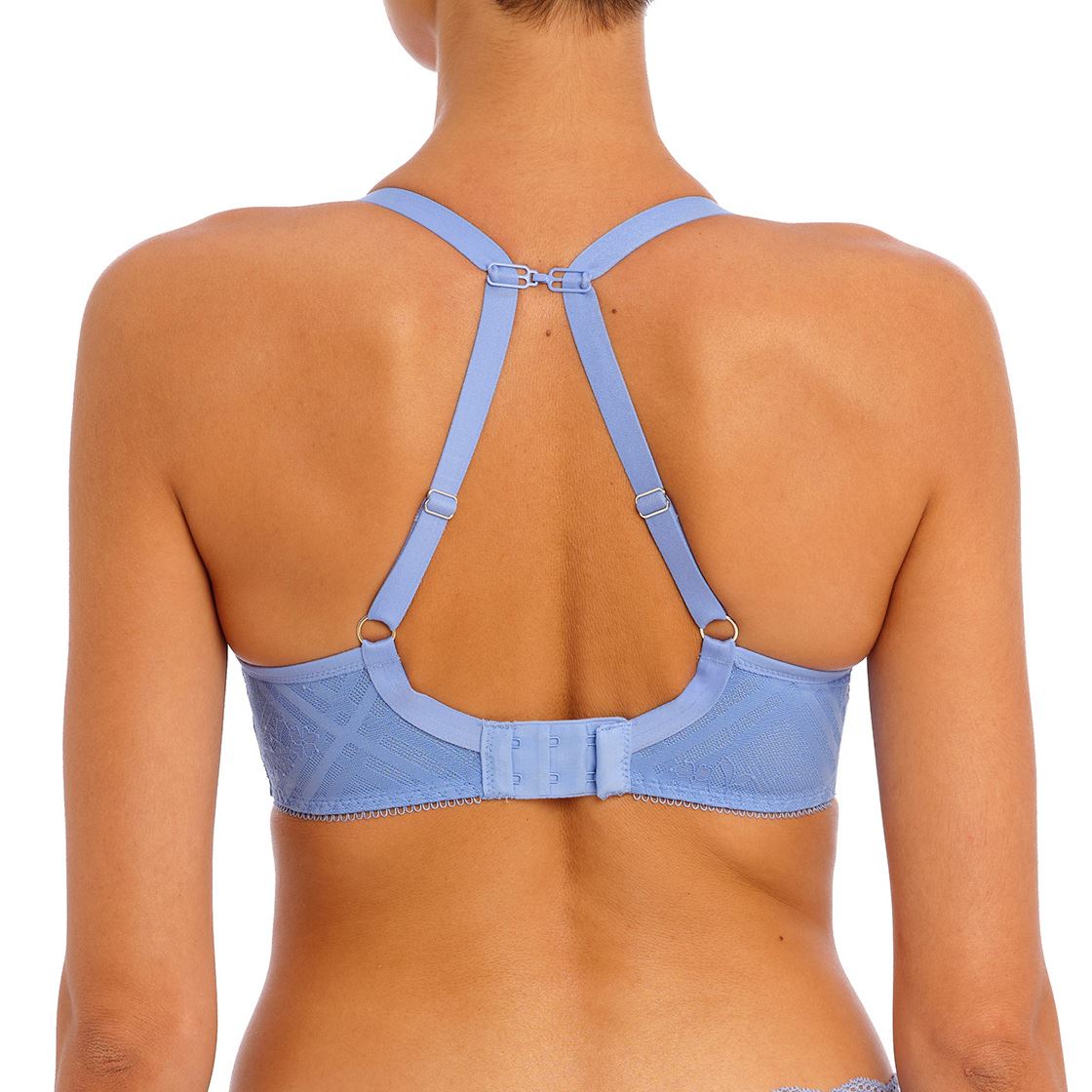 Freya Fatale Moulded Plunge Bra - Cornflower Freya