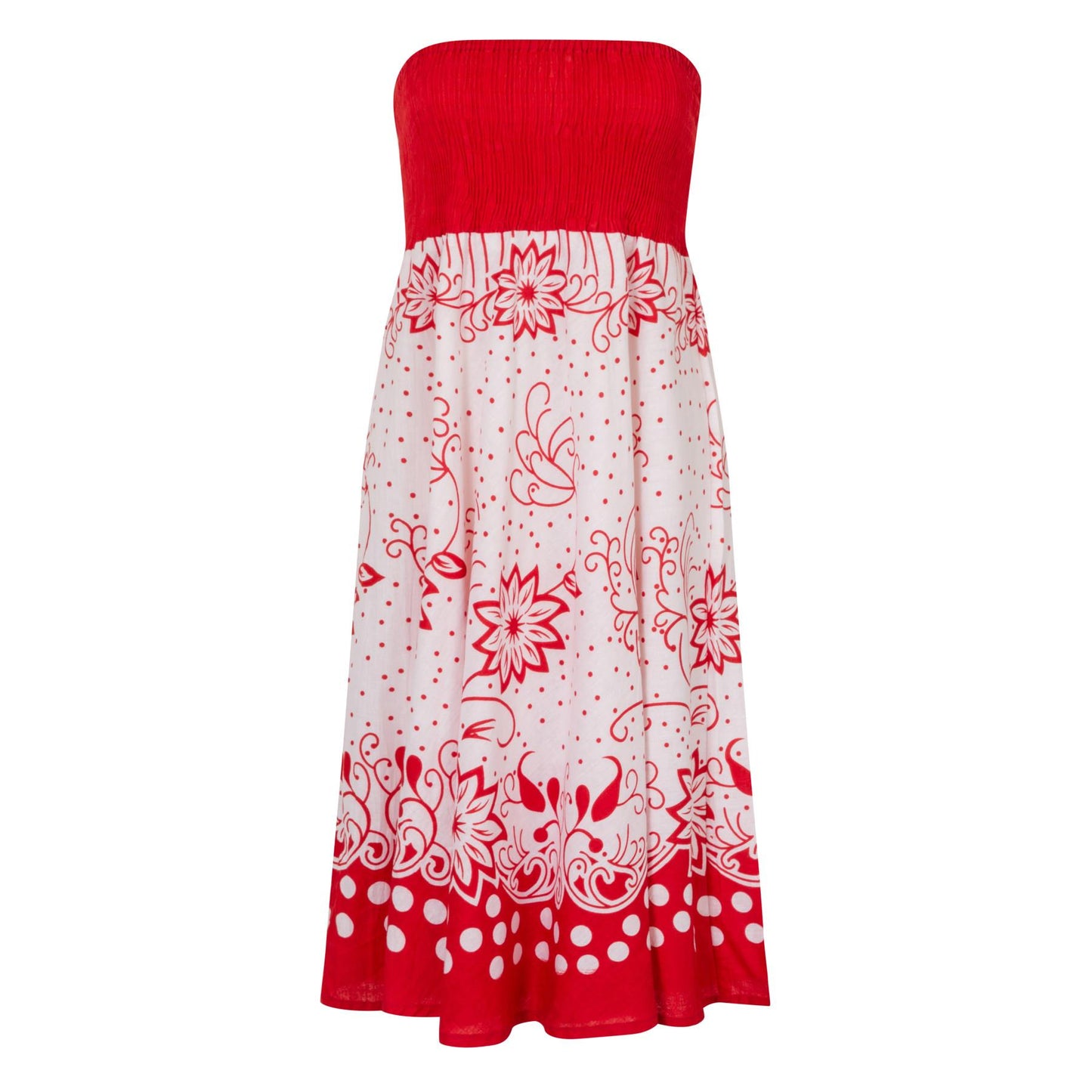 Pistachio 2 In 1 Dress/Skirt - Red
