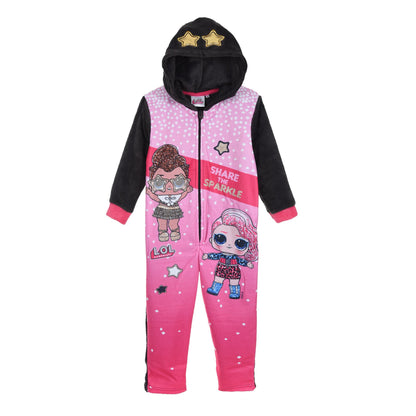 Girls LOL Surprise 'Share The Sparkle' Fleece Onesie