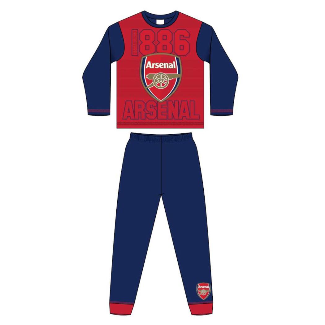 Kids Arsenal '1886' Pyjamas - Red/Blue