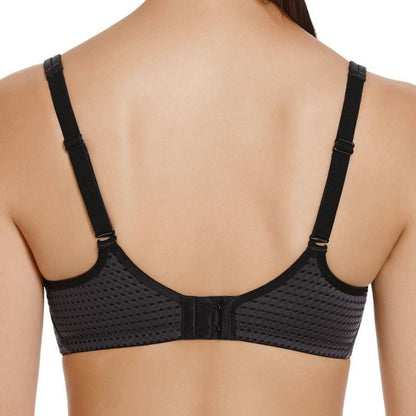 Berlei Electrify Mesh Padded Sports Bra - Black