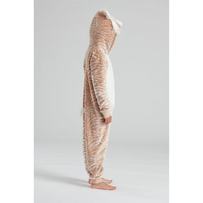 Nifty Kids Luxury Tiger Onesie - Brown