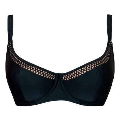 Curvy Kate First Class Balcony Bikini Top - Black