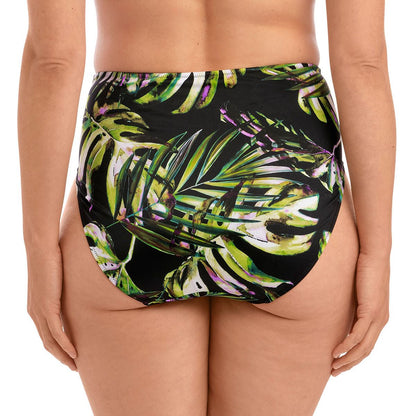 Fantasie Palm Valley High Waist Bikini Brief - Black