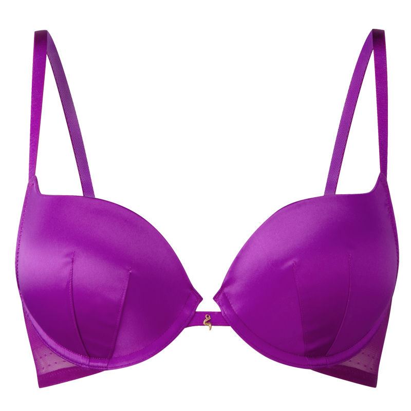 Gossard Everyday Dotty Plunge Bra - Radiant Orchid