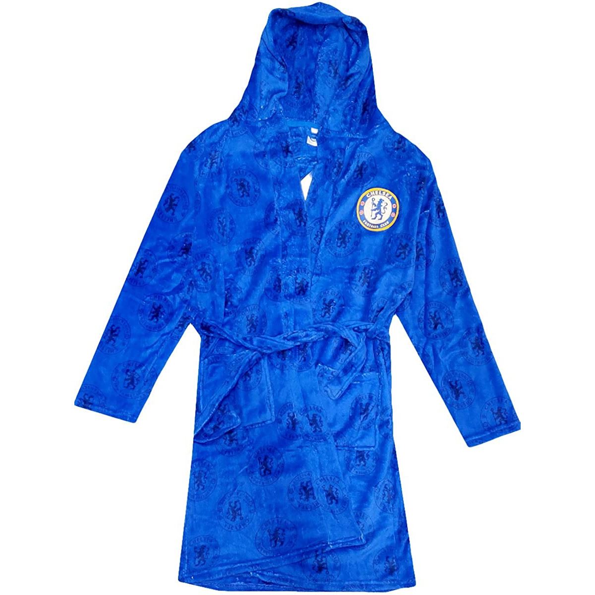 Mens Chelsea Fleece Hooded Robe