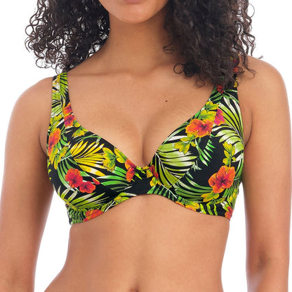 Freya Maui Daze High Apex Bikini Top - Multi