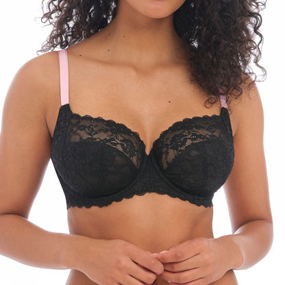 Freya Offbeat Side Support Bra - Black
