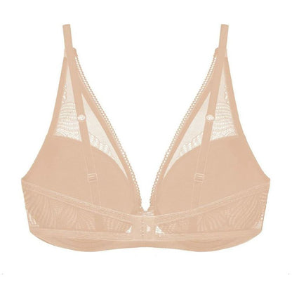 Wonderbra Fabulous Feel Triangle Push Up Bra - Endearing Pink