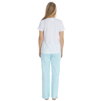 Forever Dreaming Womens 'Make Your Own Magic' Pyjama Set - Mint