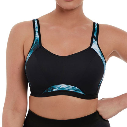 Freya Active Epic Crop Top Sports Bra - Smoke