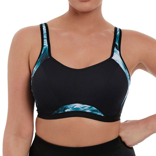 Freya Active Epic Crop Top Sports Bra - Smoke