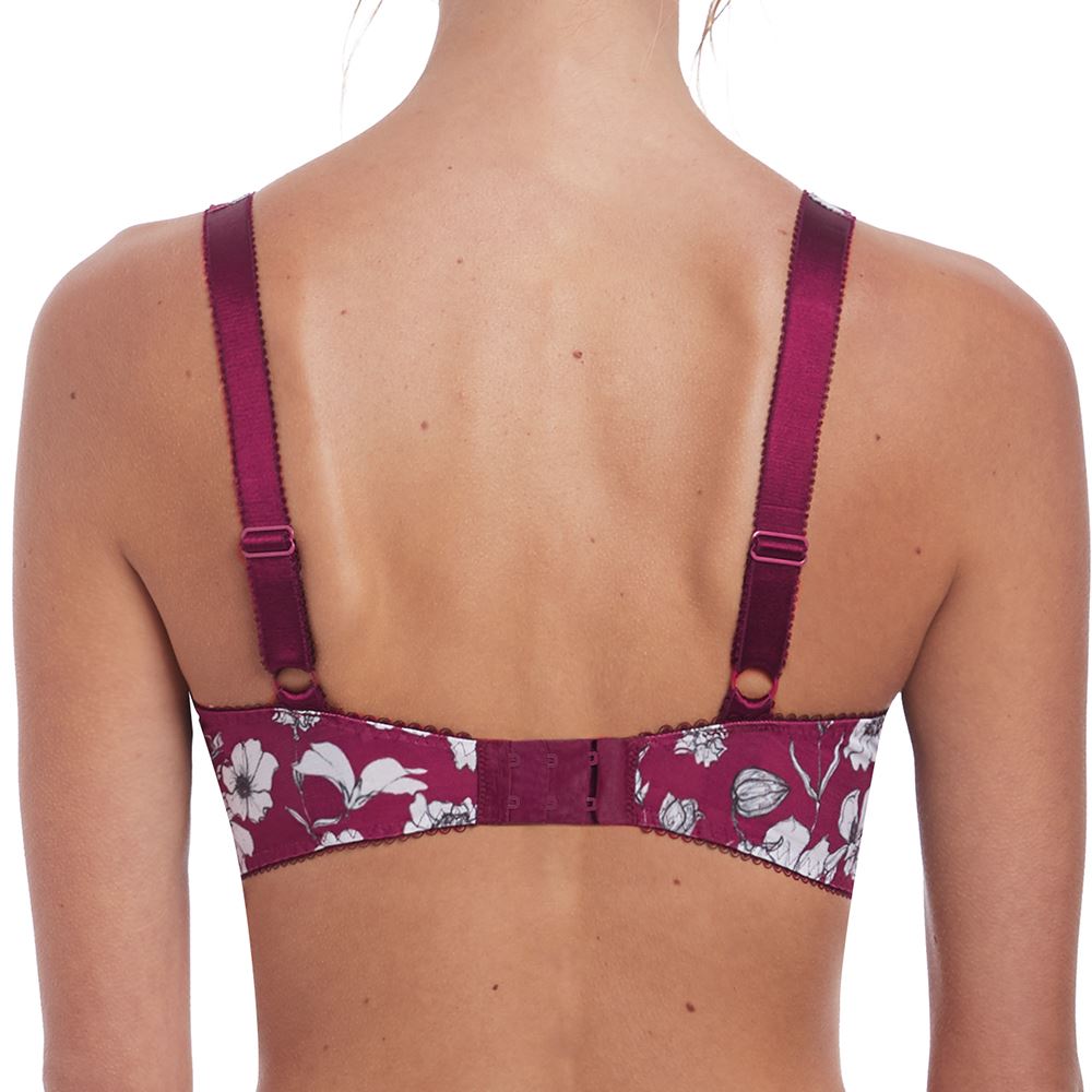 Fantasie Olivia Vertical Seam Bra - Black Cherry