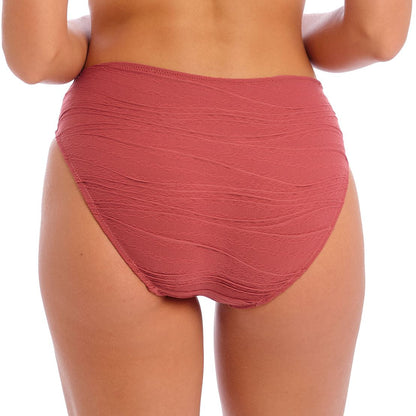 Fantasie Beach Waves Mid Rise Bikini Brief - Persian Rose
