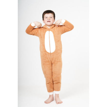 Nifty Kids Fox Waffle Fleece Onesie