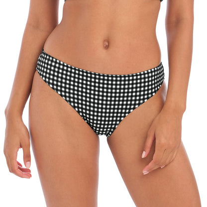 Freya Check In Bikini Brief - Monochrome Freya Swimwear