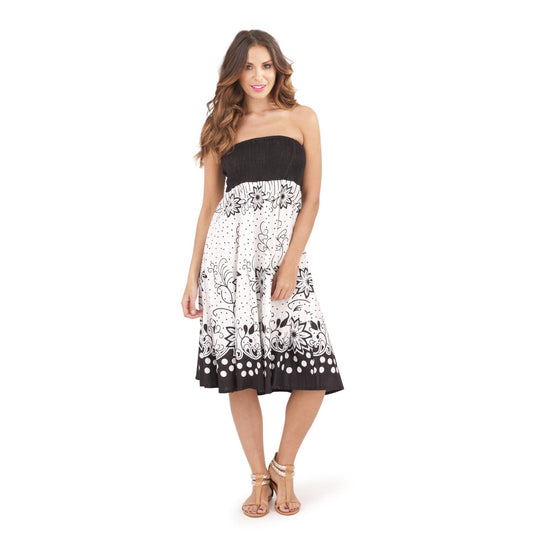 Pistachio 2 In 1 Dress/Skirt - Black