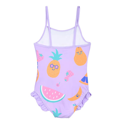 Girls Peppa Pig 'Sweet Inside and Out' Swimsuit - Lilac