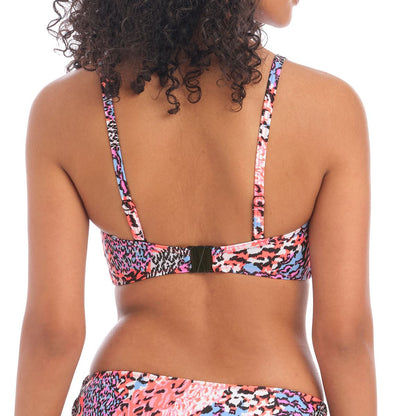 Freya Serengeti Haze Bandeau Bikini Top - Multi