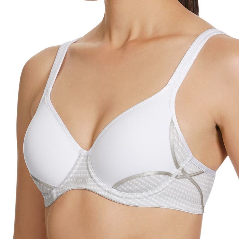 Berlei Electrify Mesh Padded Sports Bra - White