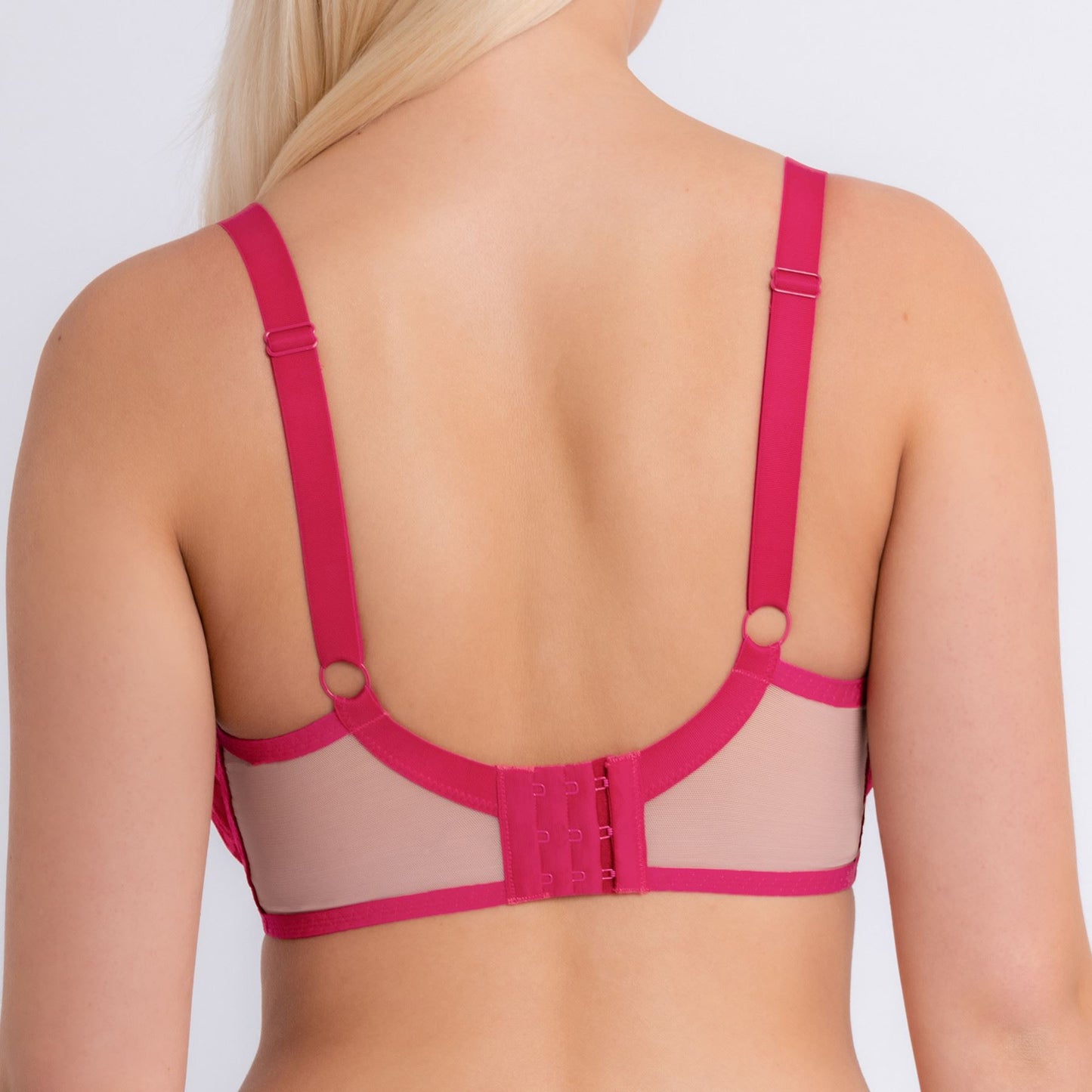 Curvy Kate Victory Wild Balcony Bra - Hot Pink/Blush