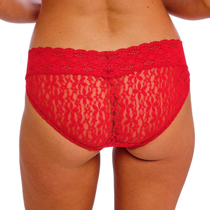 Wacoal Halo Lace Brief - Equestrian Red