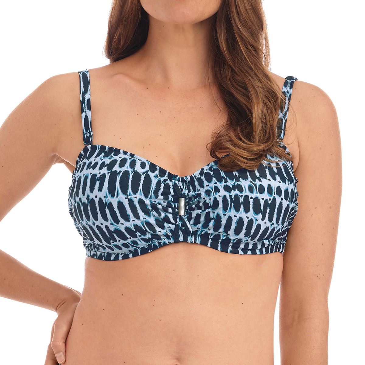 Fantasie Kotu Bandeau Bikini Top - Ink